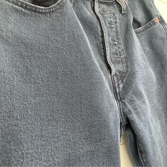 Levi’s Premium Button Fly 501 Dark Jeans - Picture 3 of 7